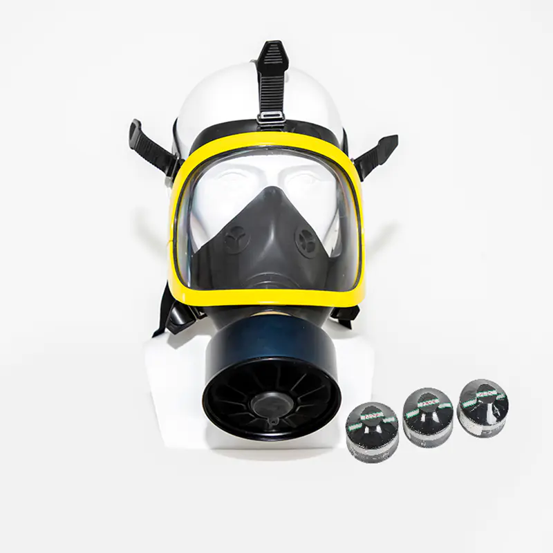 Respirator cu piesă completă (Mască de gaz conică)